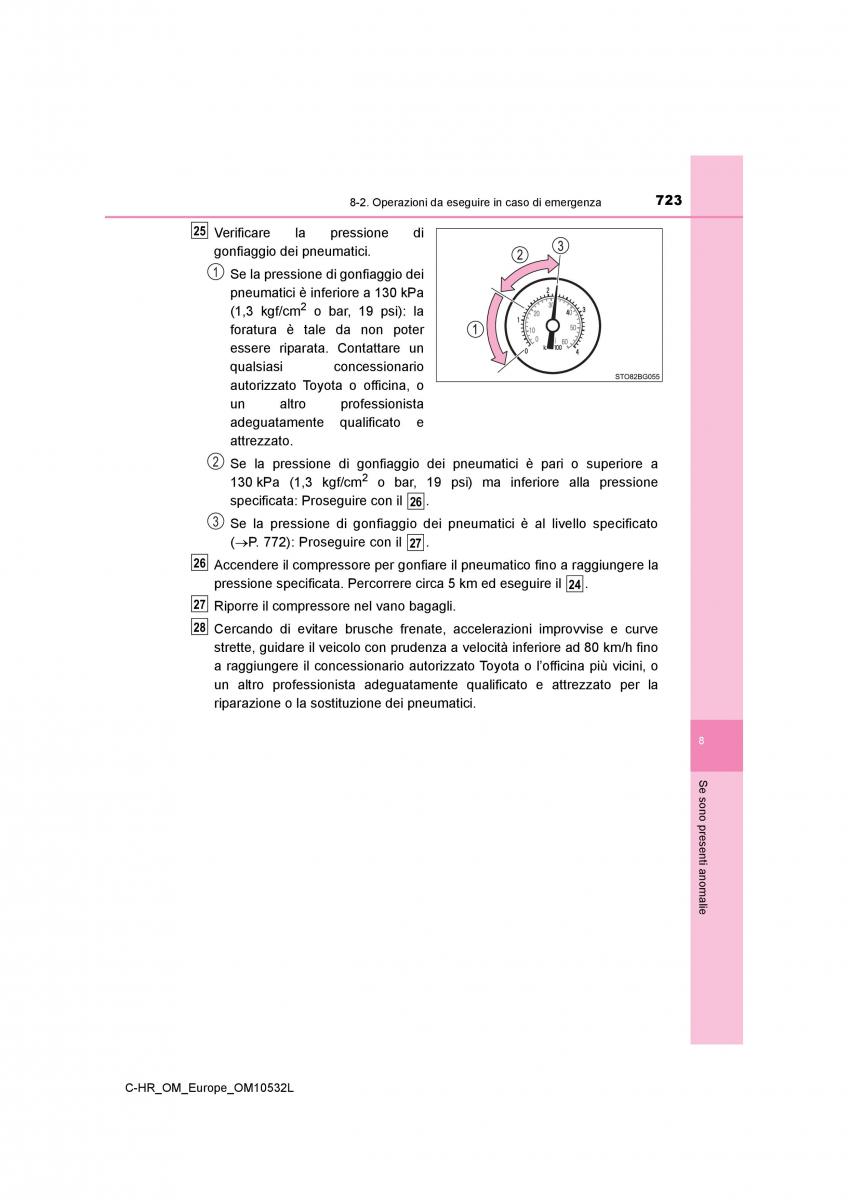 Toyota C HR manuale del proprietario / page 723