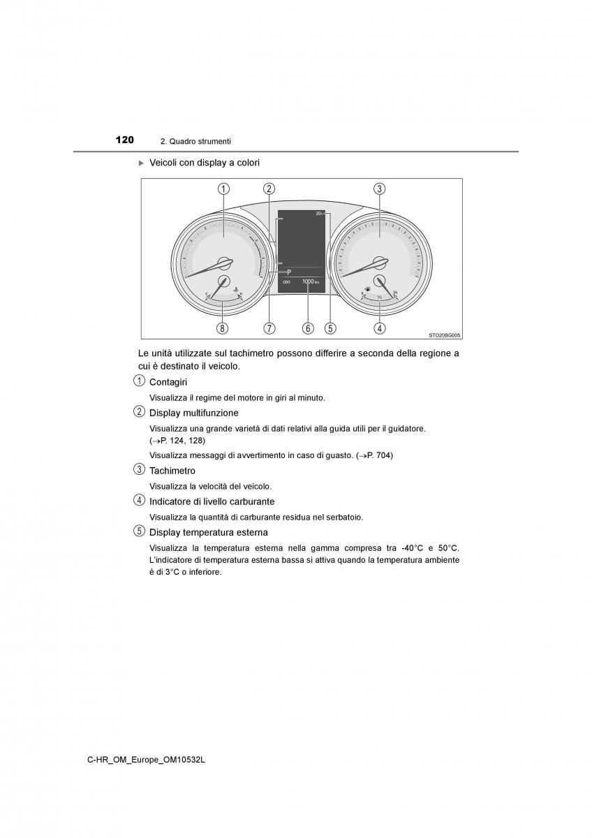 Toyota C HR manuale del proprietario / page 120