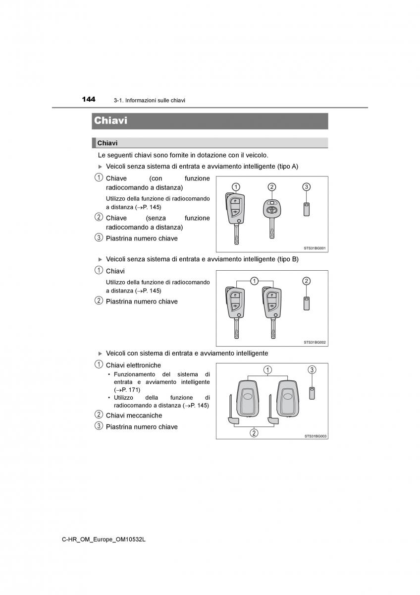 Toyota C HR manuale del proprietario / page 144