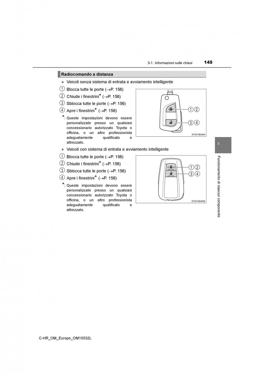 Toyota C HR manuale del proprietario / page 145