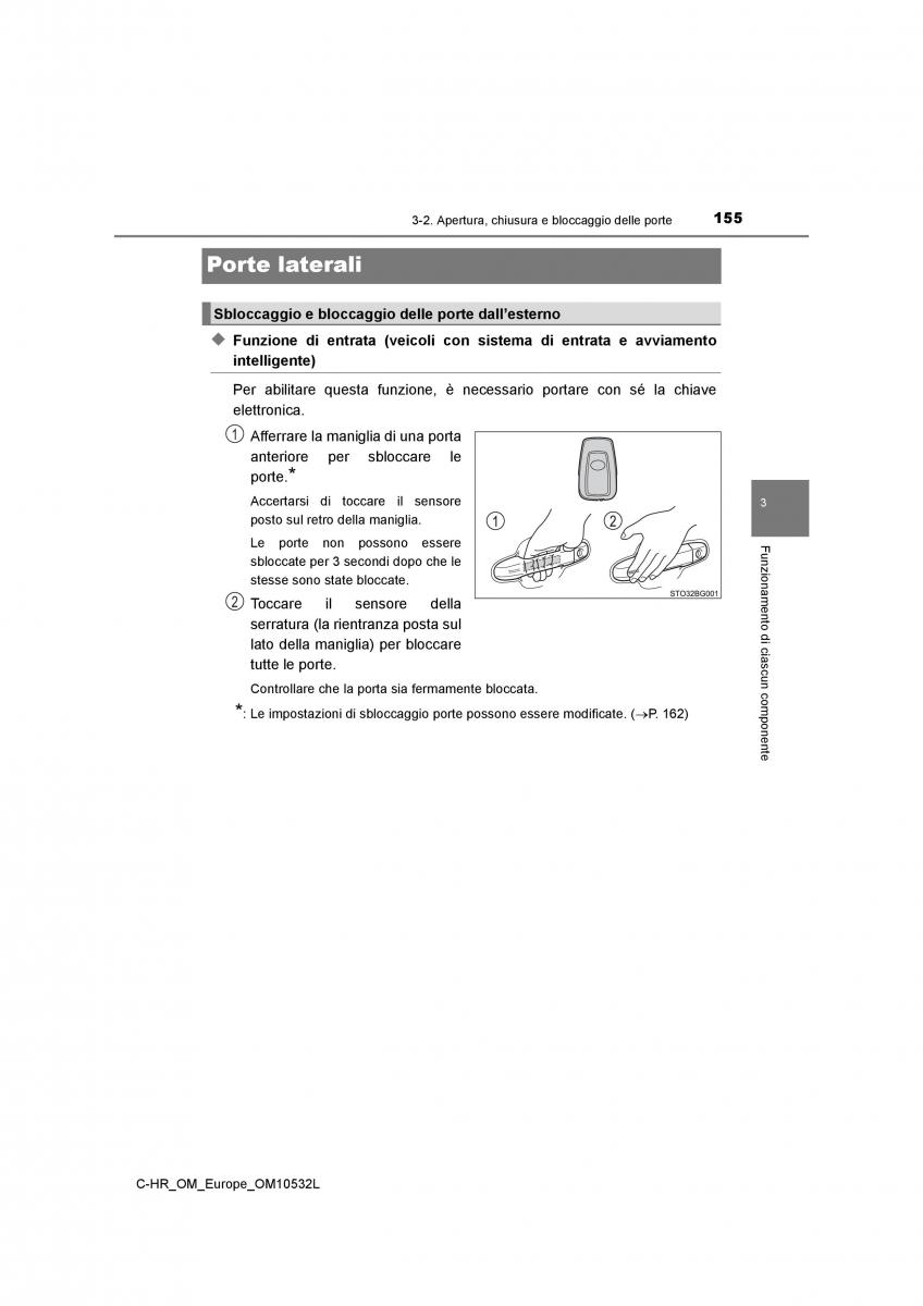 Toyota C HR manuale del proprietario / page 155