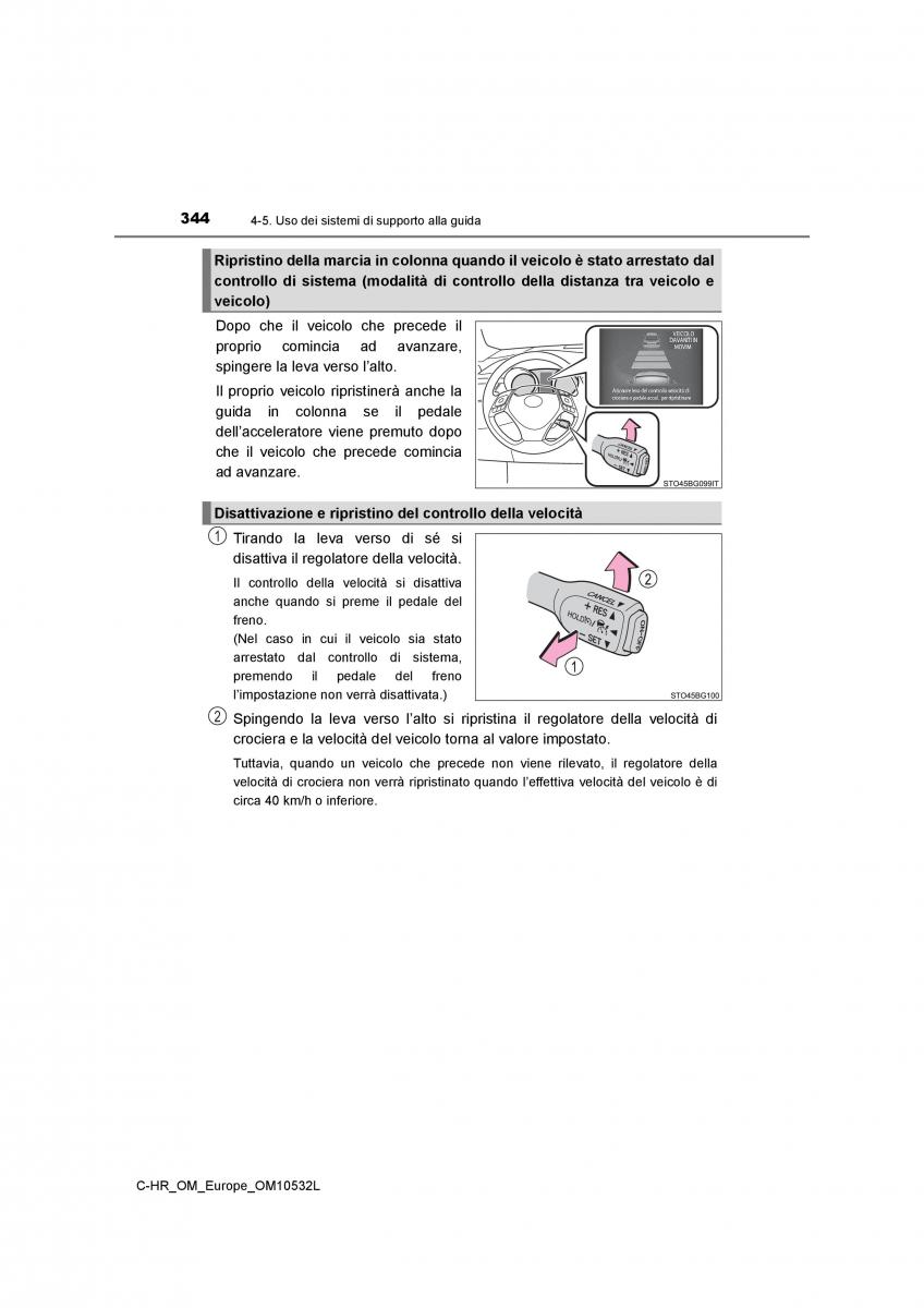 Toyota C HR manuale del proprietario / page 344