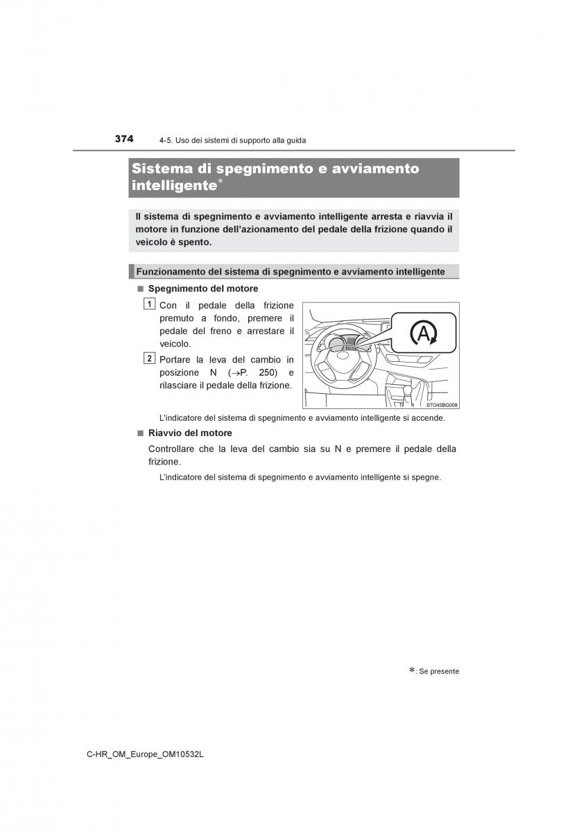 Toyota C HR manuale del proprietario / page 374