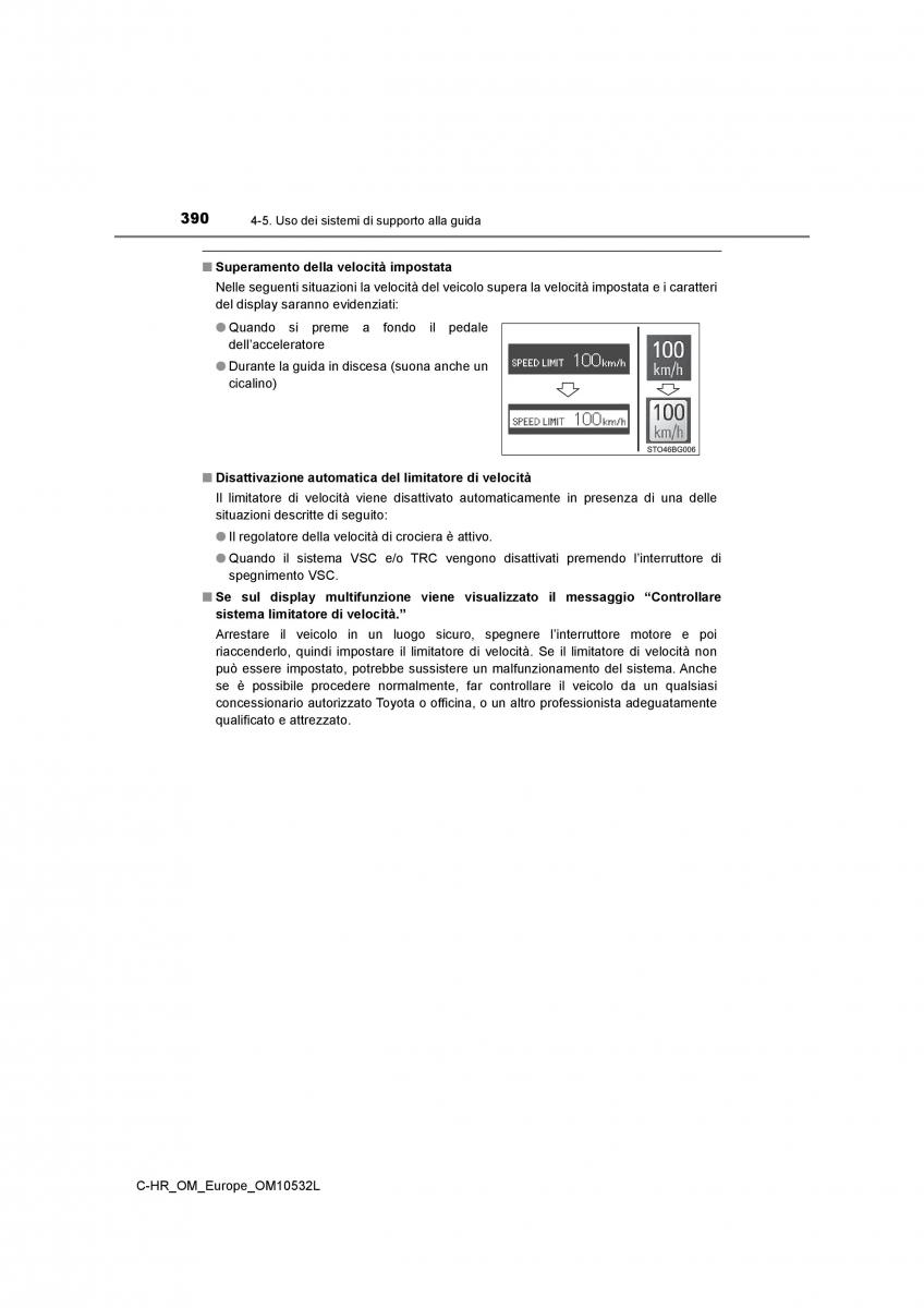 Toyota C HR manuale del proprietario / page 390