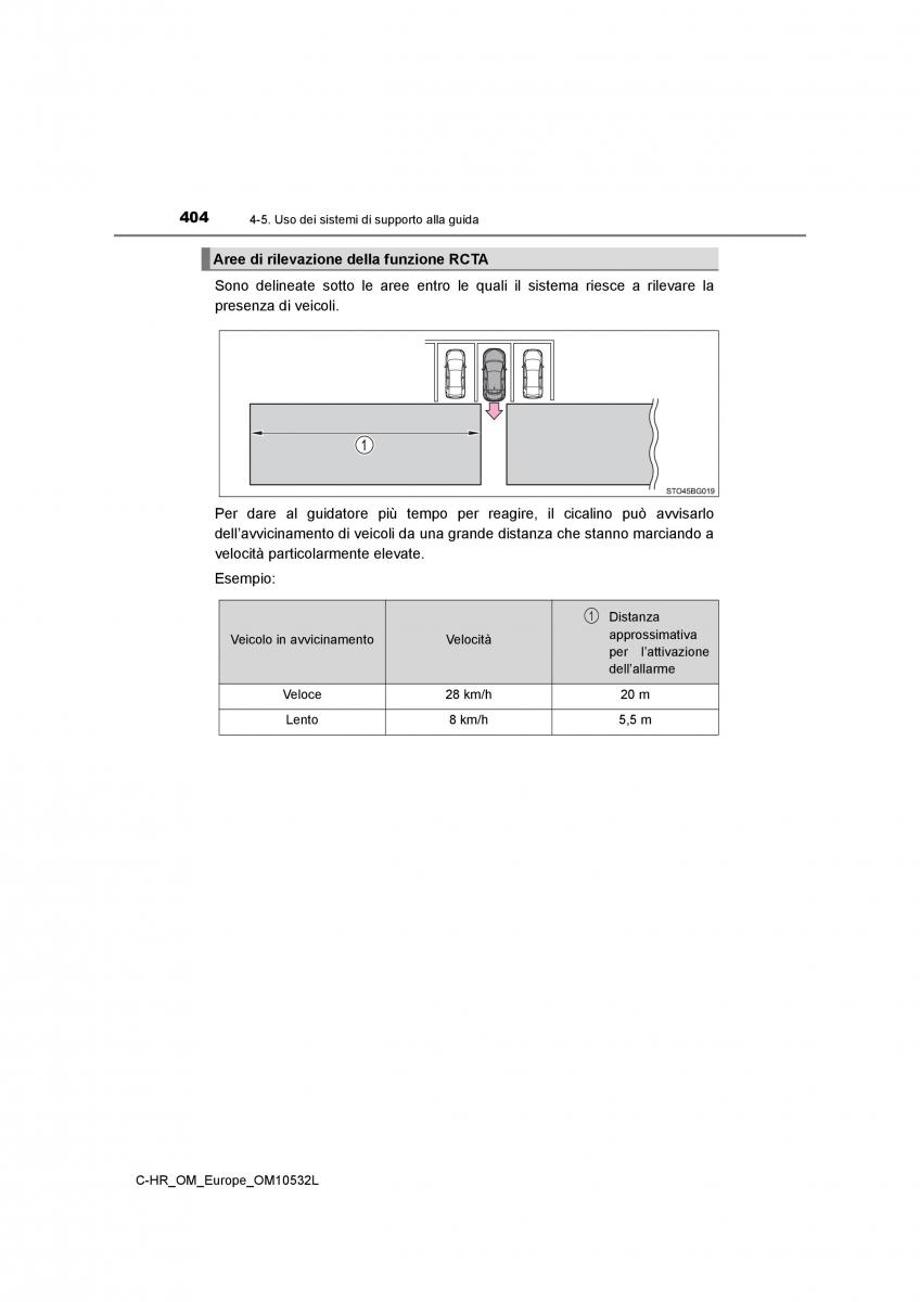 Toyota C HR manuale del proprietario / page 404