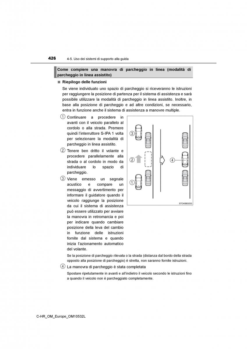 Toyota C HR manuale del proprietario / page 426