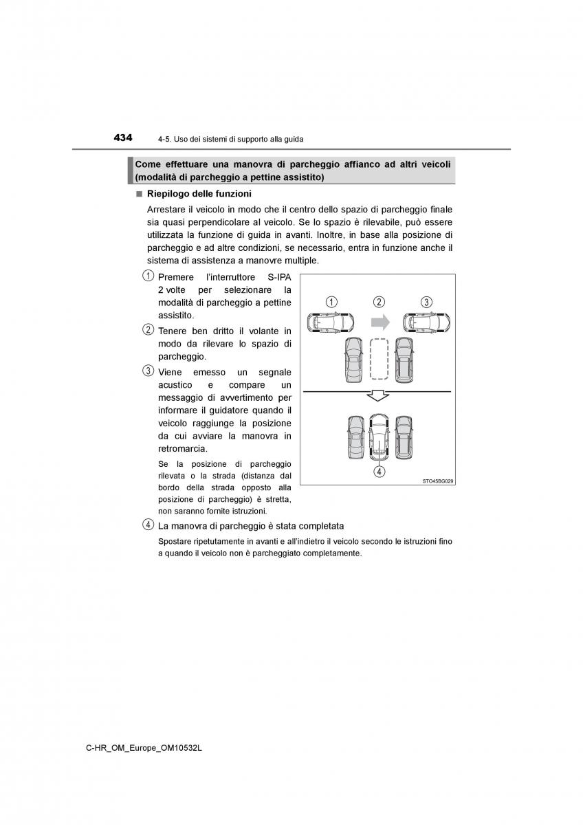 Toyota C HR manuale del proprietario / page 434