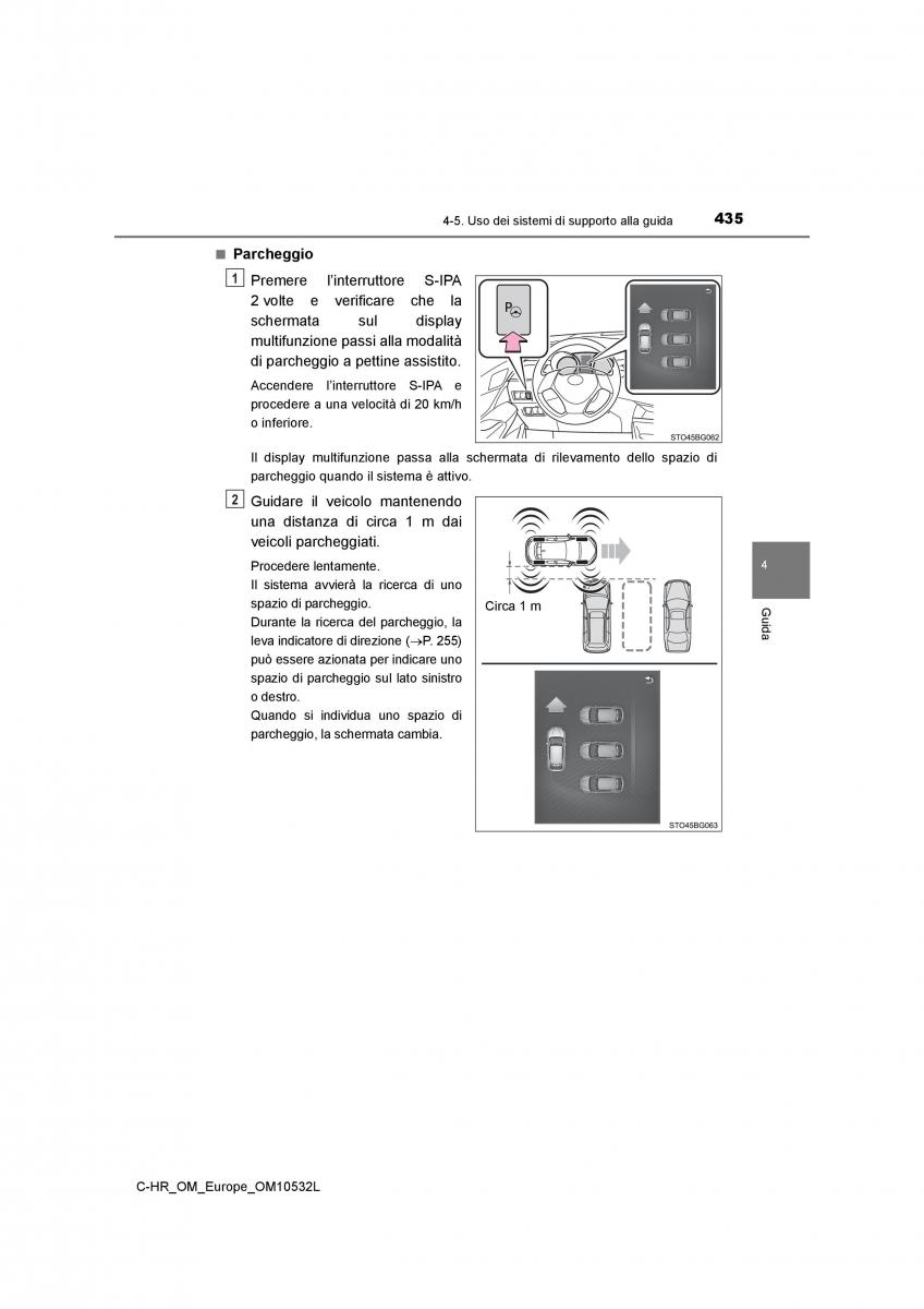 Toyota C HR manuale del proprietario / page 435