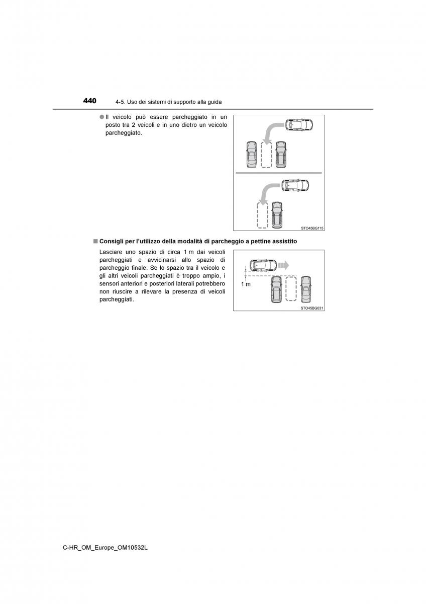 Toyota C HR manuale del proprietario / page 440