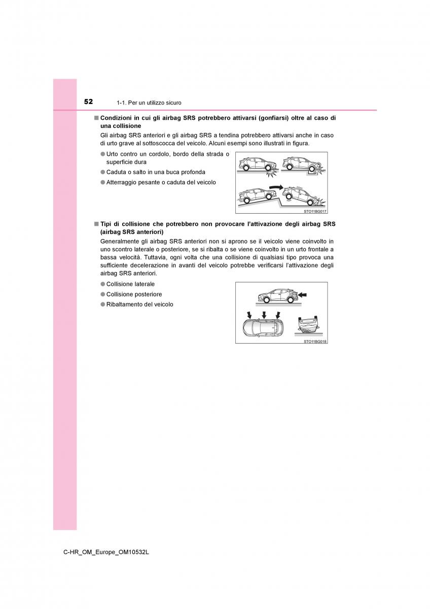 Toyota C HR manuale del proprietario / page 52