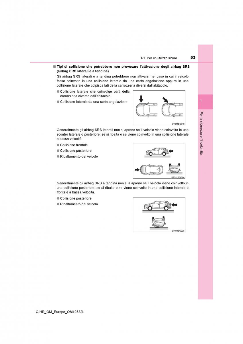 Toyota C HR manuale del proprietario / page 53