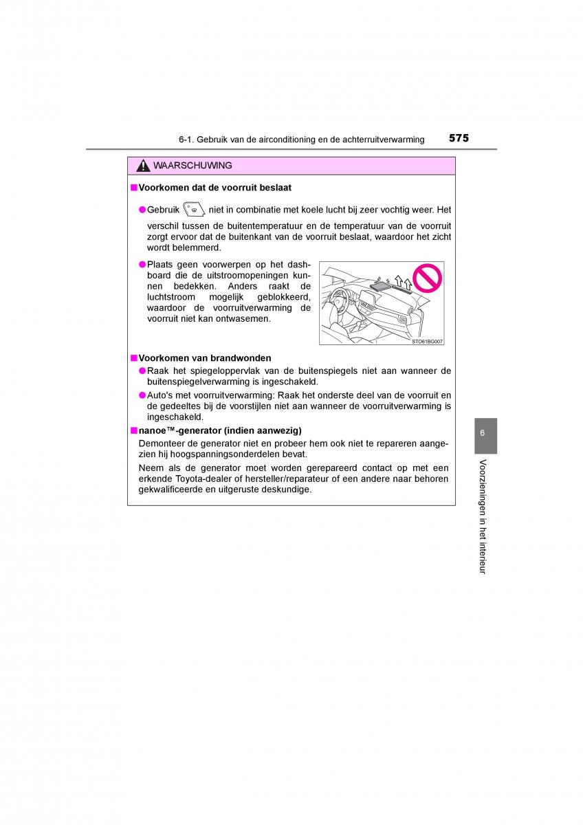 Toyota C HR handleiding / page 575