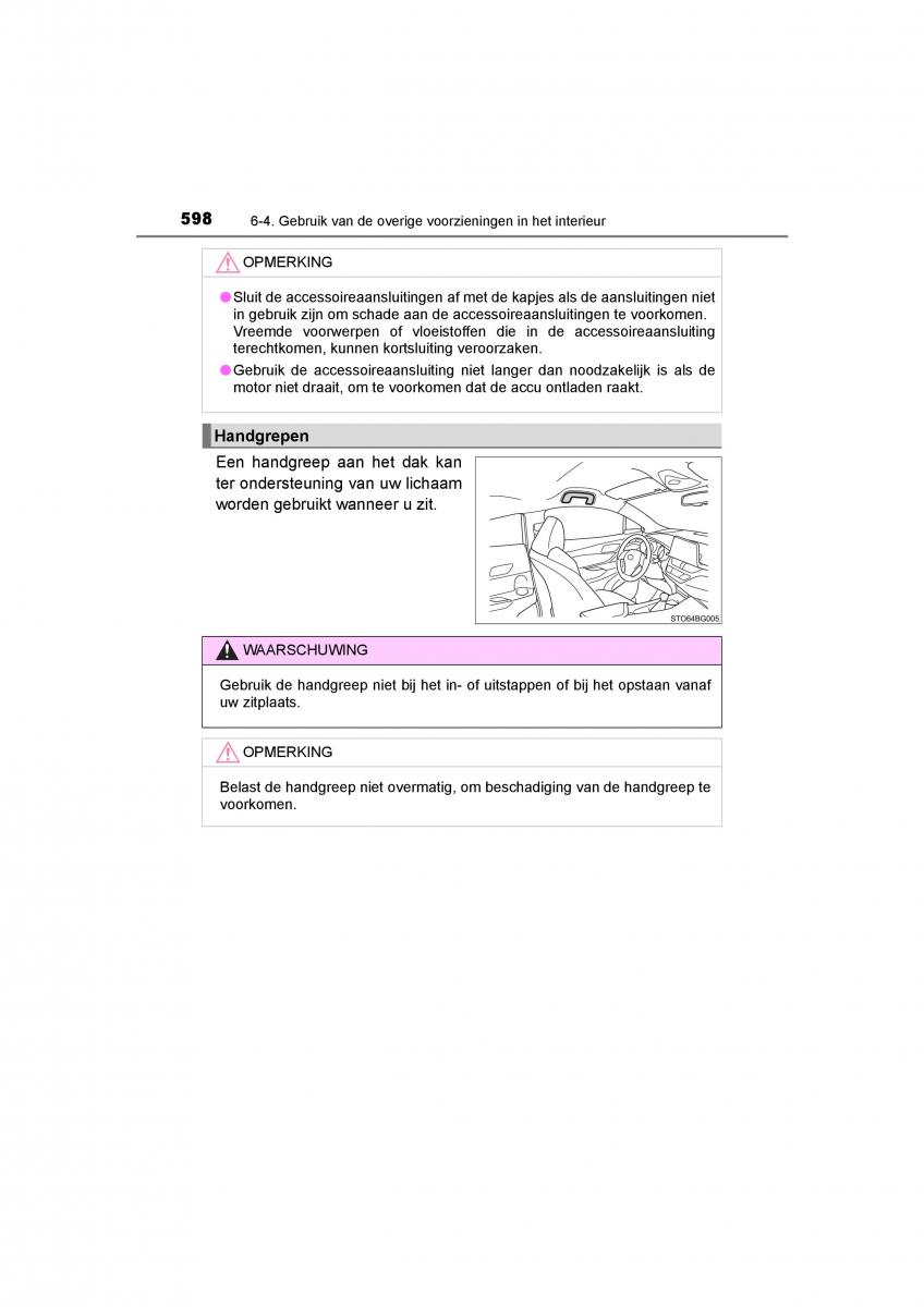 Toyota C HR handleiding / page 598