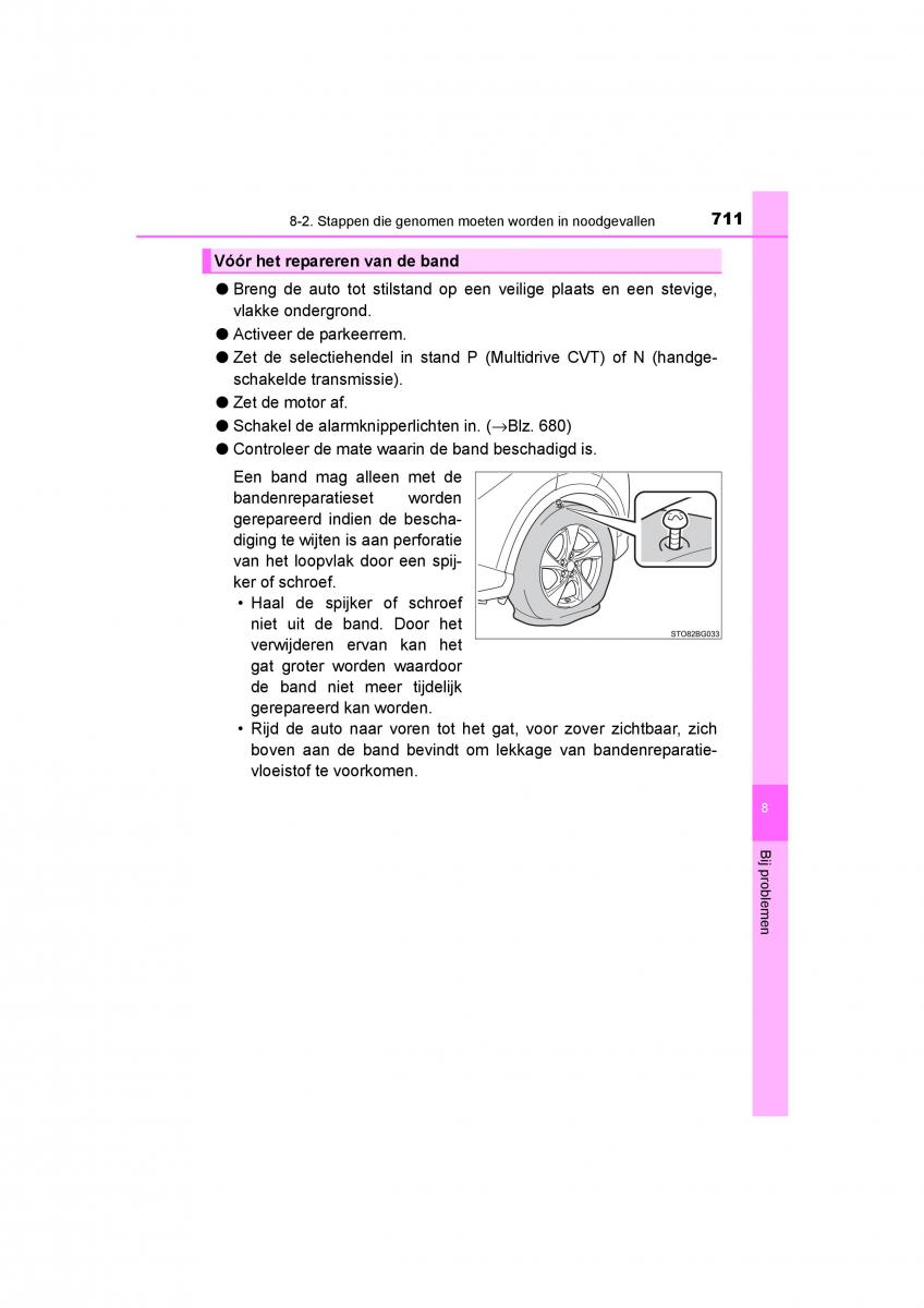 Toyota C HR handleiding / page 711