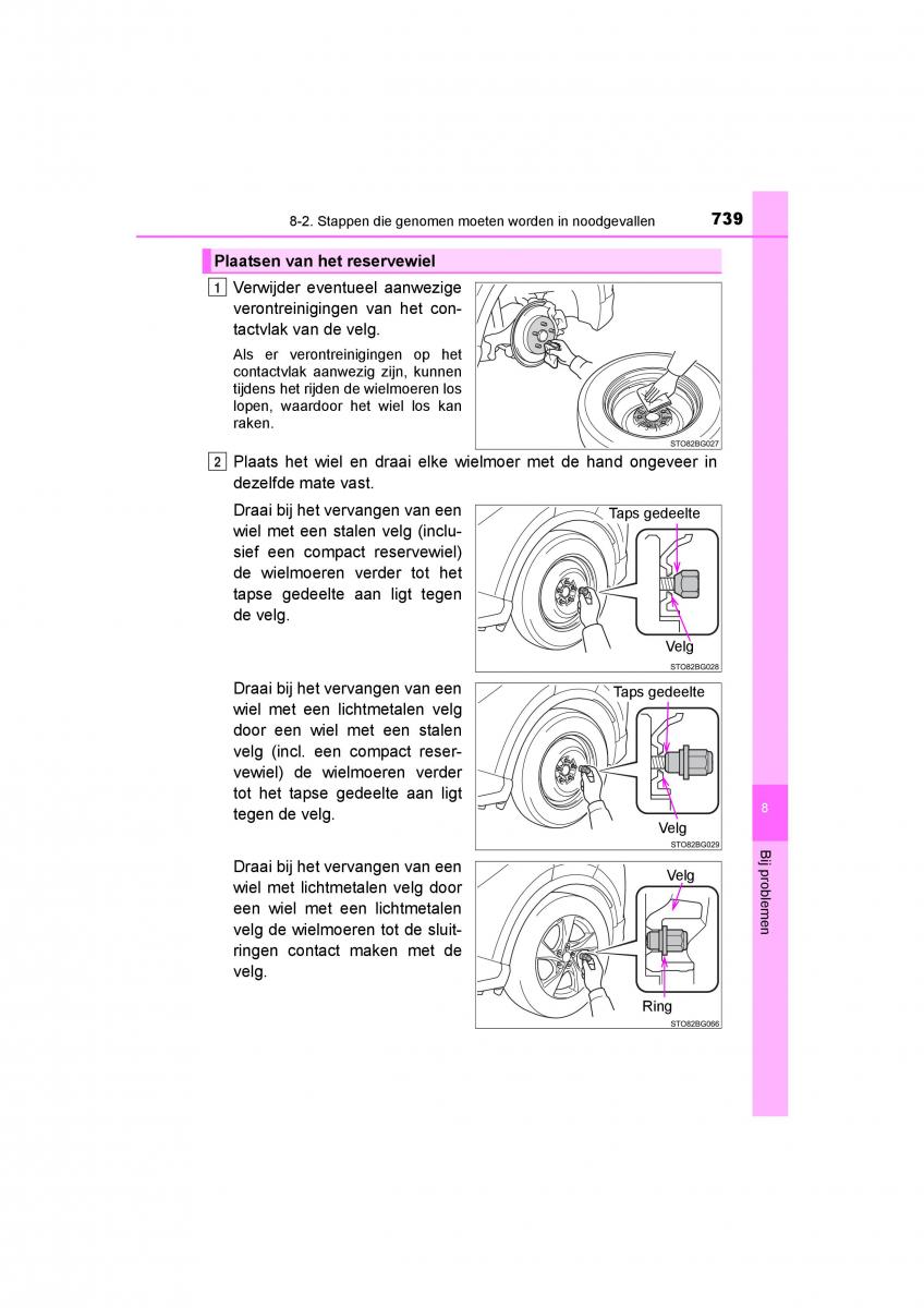 Toyota C HR handleiding / page 739