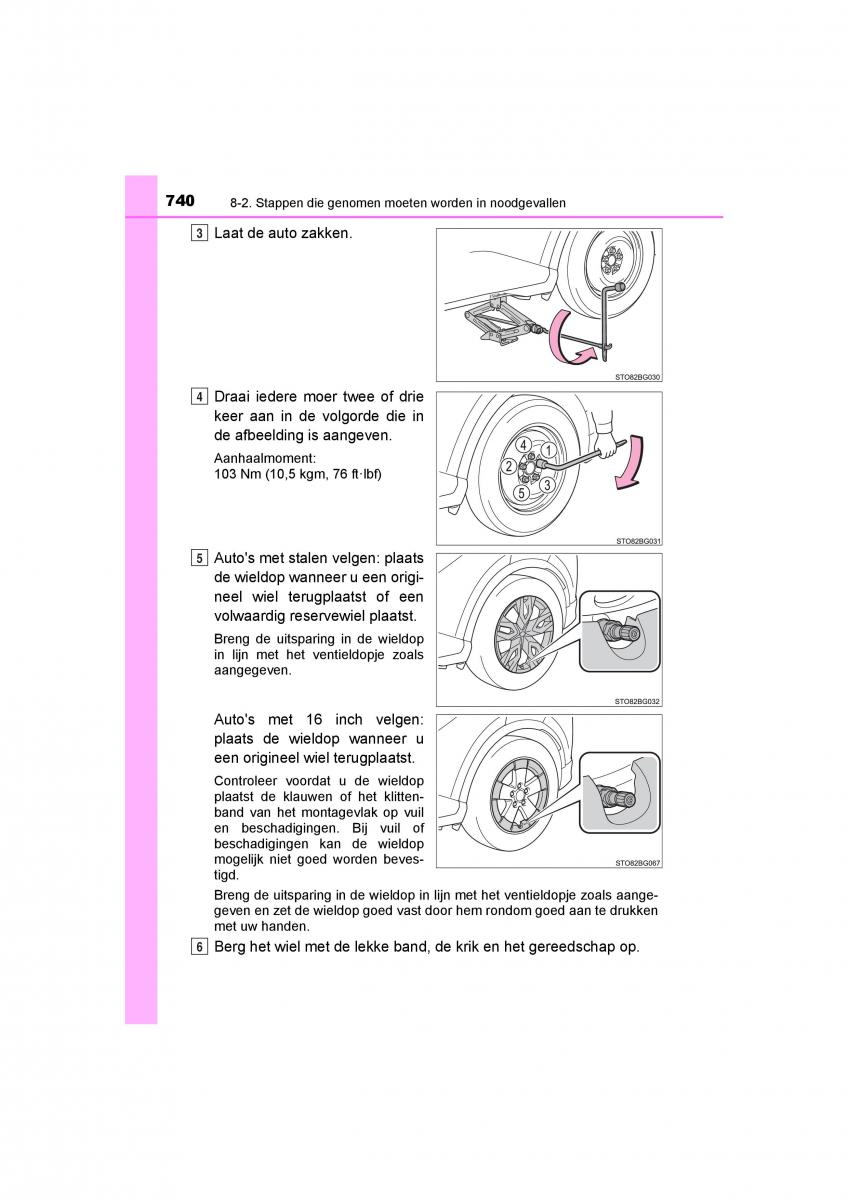 Toyota C HR handleiding / page 740