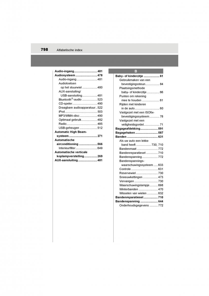 Toyota C HR handleiding / page 798