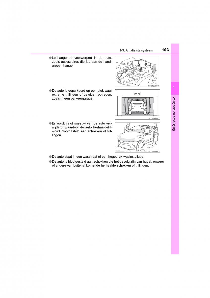 Toyota C HR handleiding / page 103