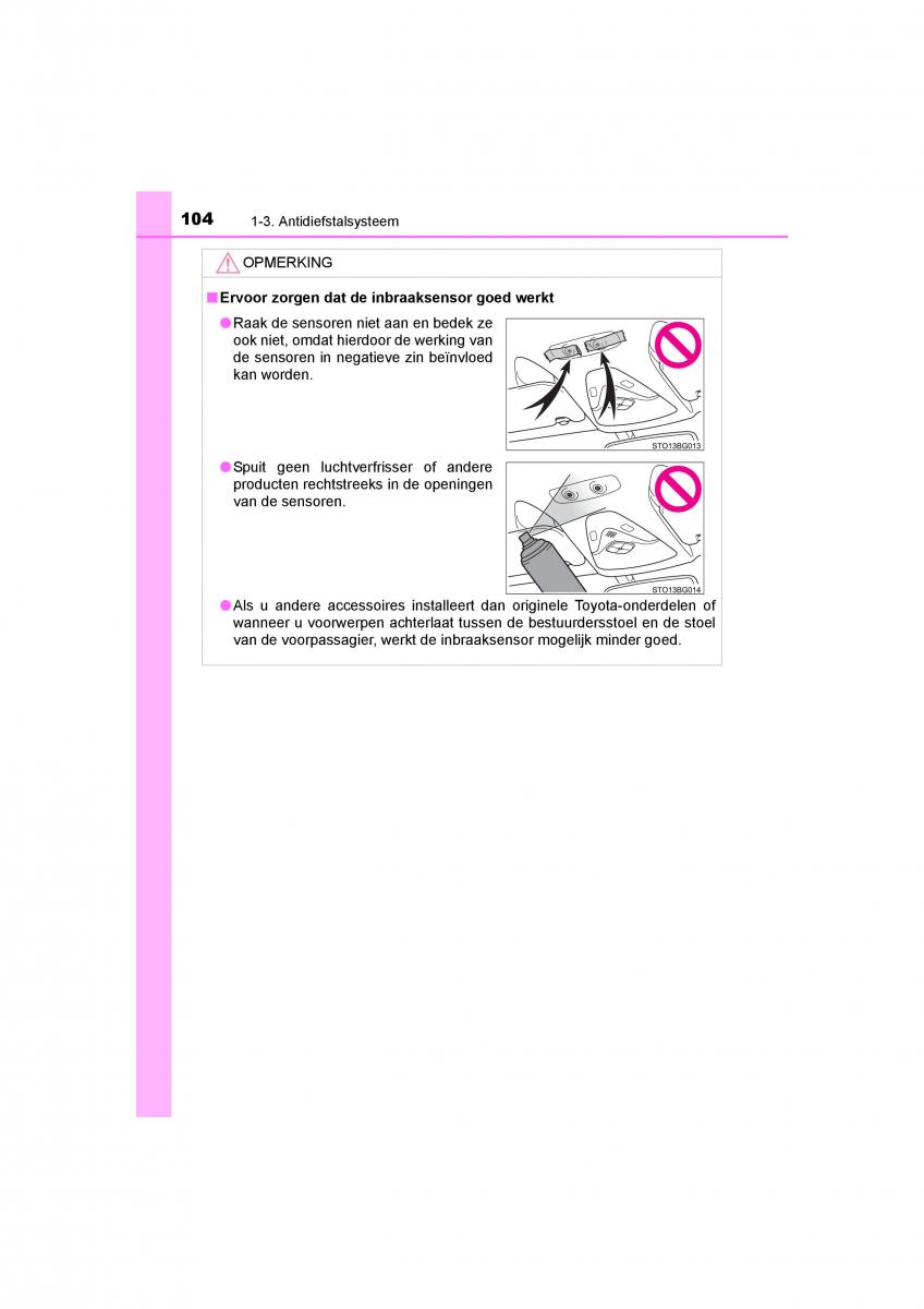 Toyota C HR handleiding / page 104