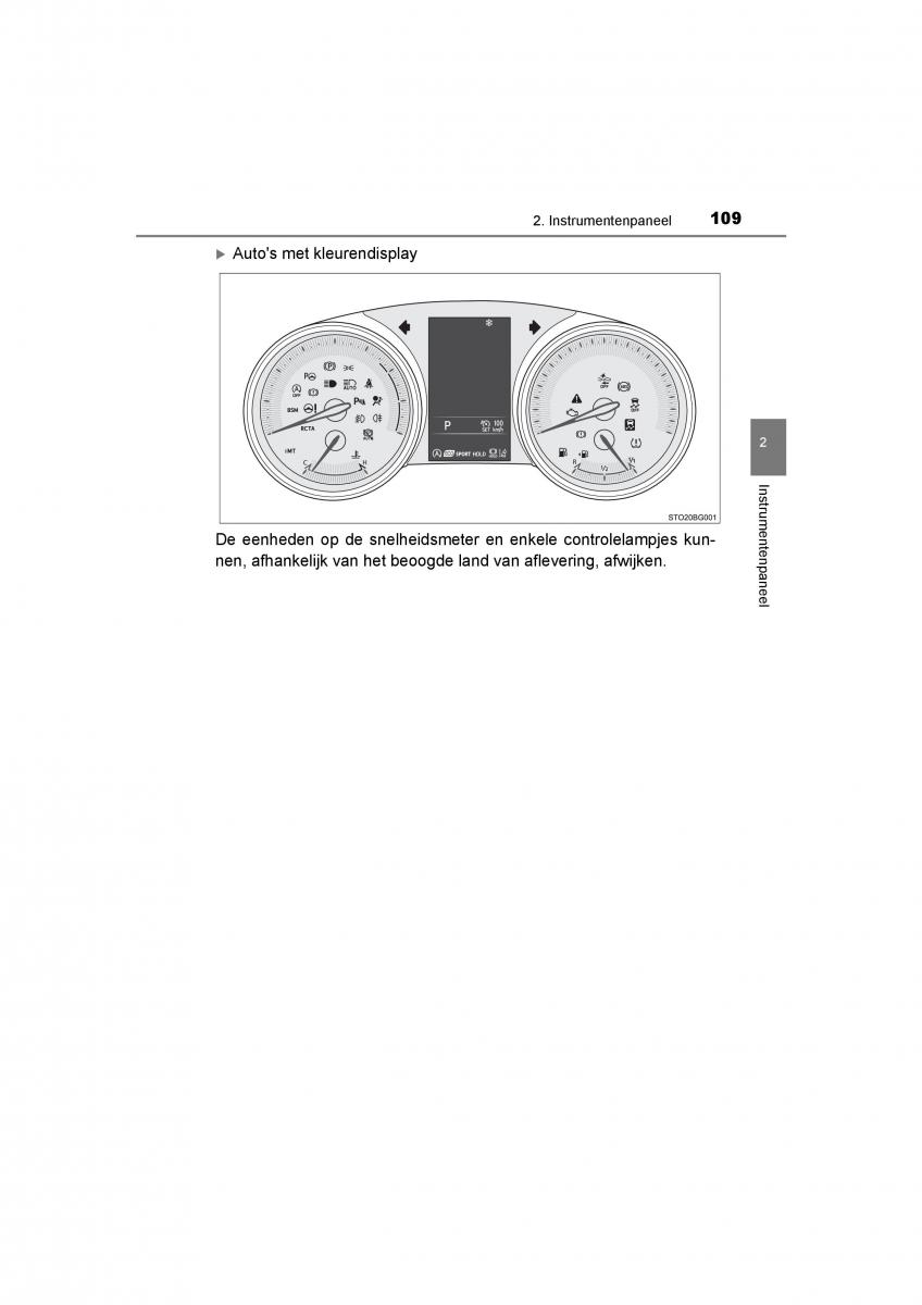 Toyota C HR handleiding / page 109