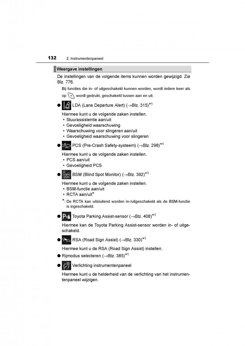 Toyota C HR handleiding / page 132