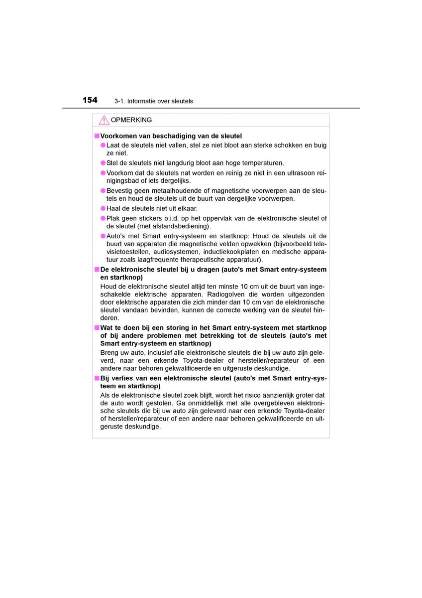 Toyota C HR handleiding / page 154