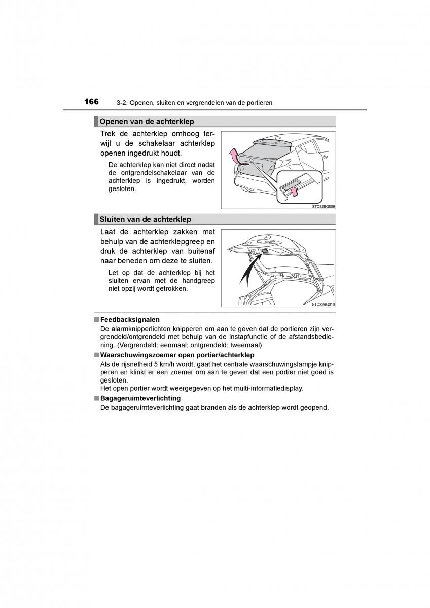 Toyota C HR handleiding / page 166