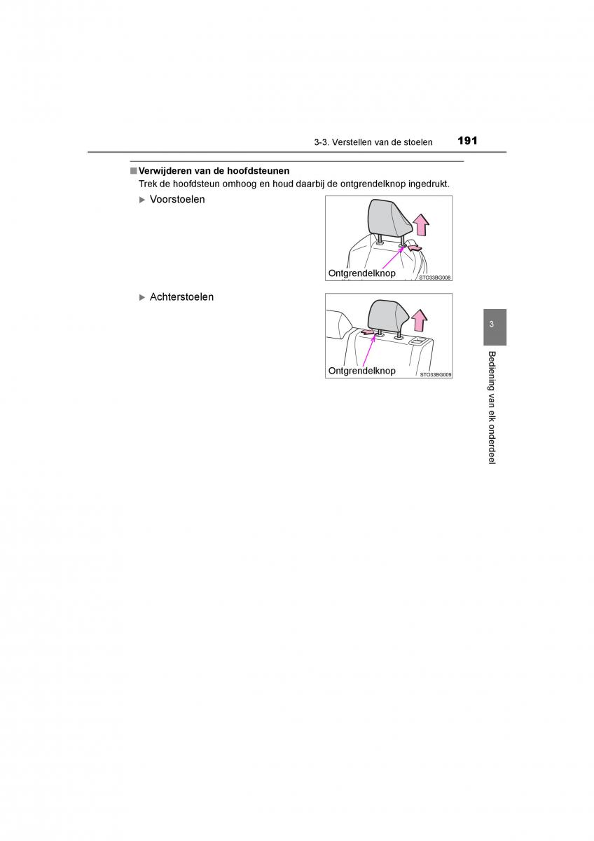 Toyota C HR handleiding / page 191