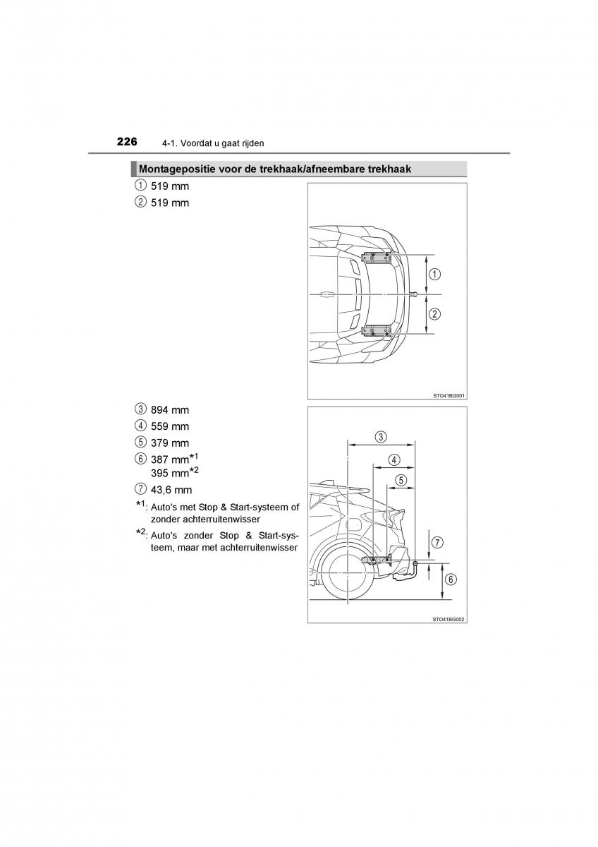 Toyota C HR handleiding / page 226