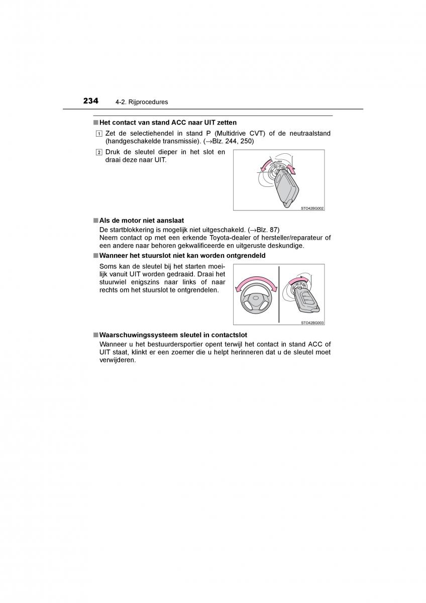 Toyota C HR handleiding / page 234