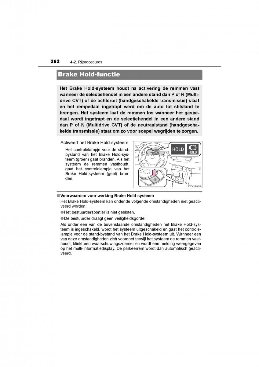 Toyota C HR handleiding / page 262