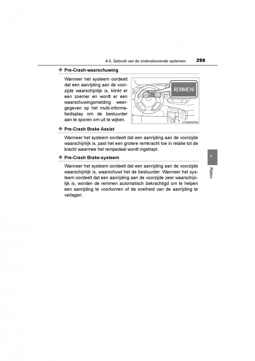 Toyota C HR handleiding / page 299