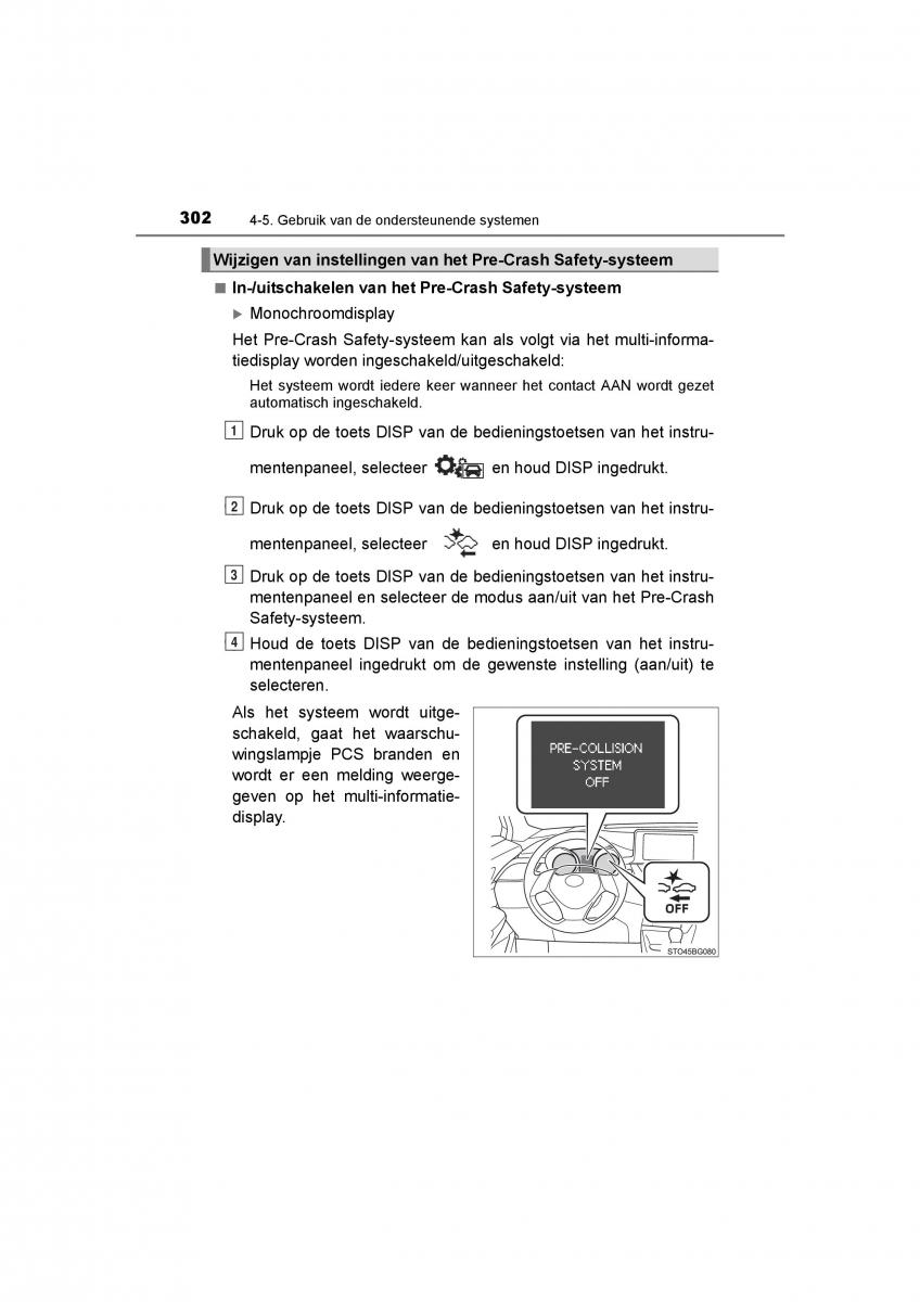 Toyota C HR handleiding / page 302