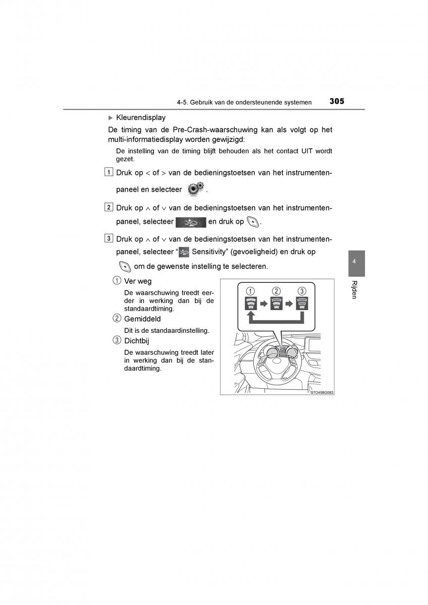 Toyota C HR handleiding / page 305