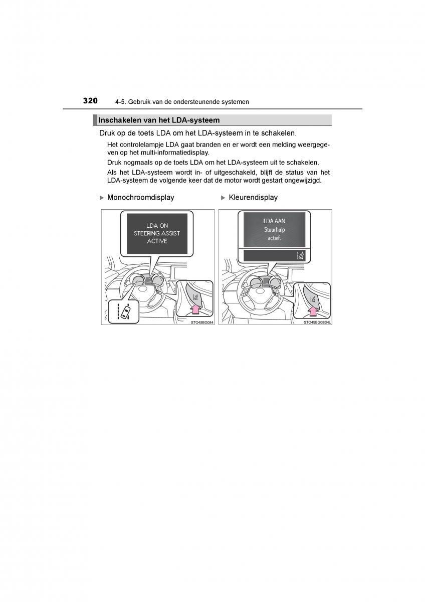 Toyota C HR handleiding / page 320