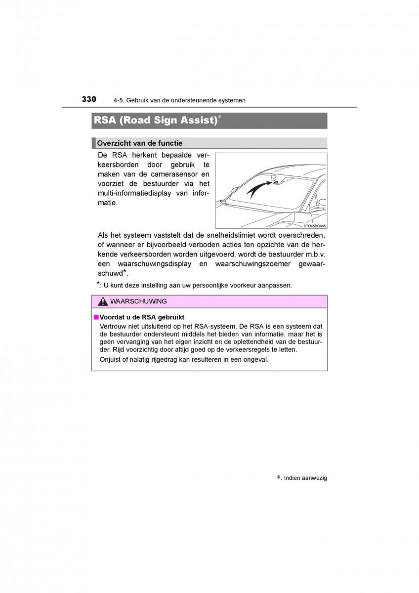 Toyota C HR handleiding / page 330