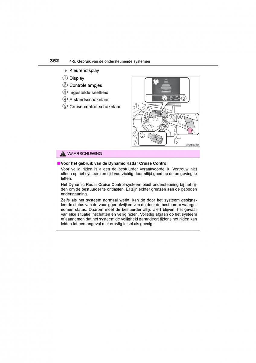 Toyota C HR handleiding / page 352