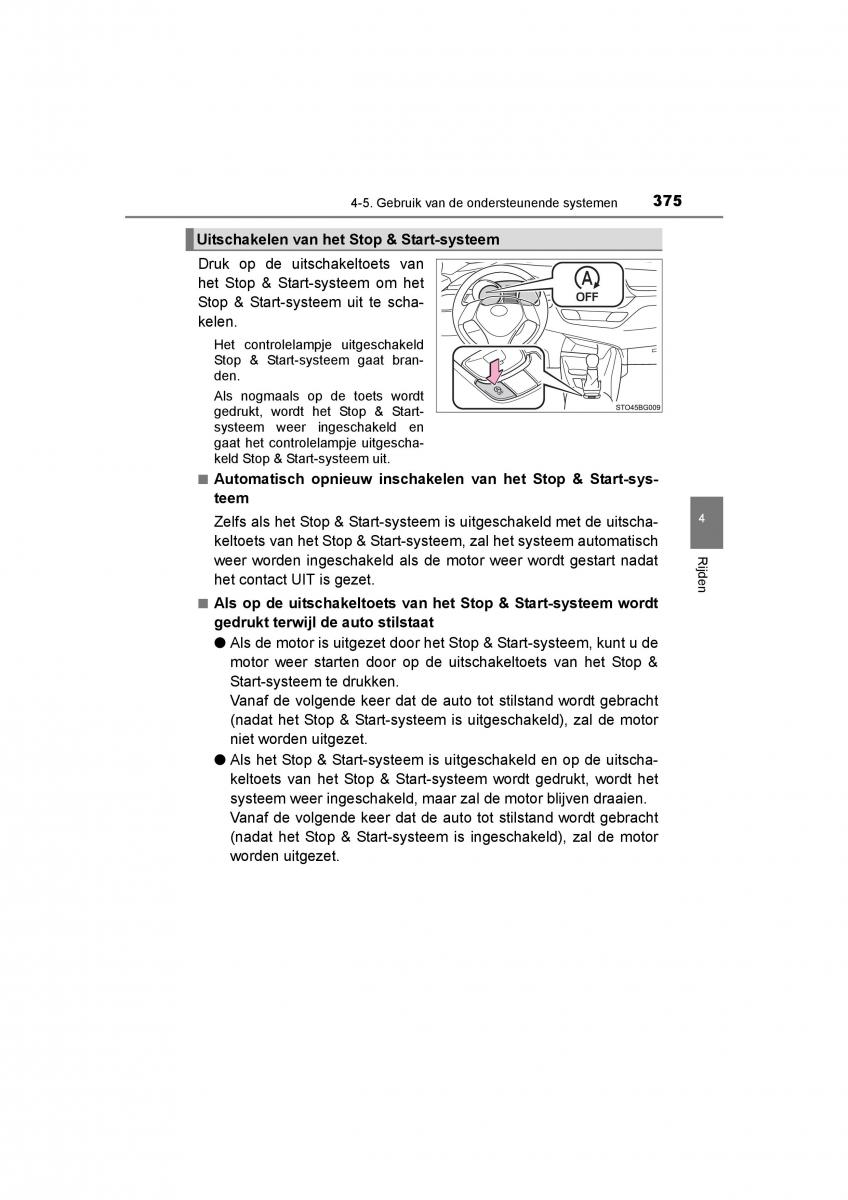 Toyota C HR handleiding / page 375