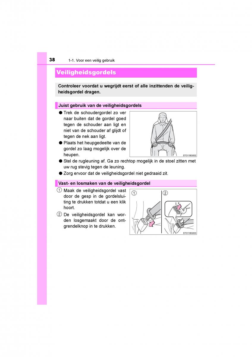 Toyota C HR handleiding / page 38