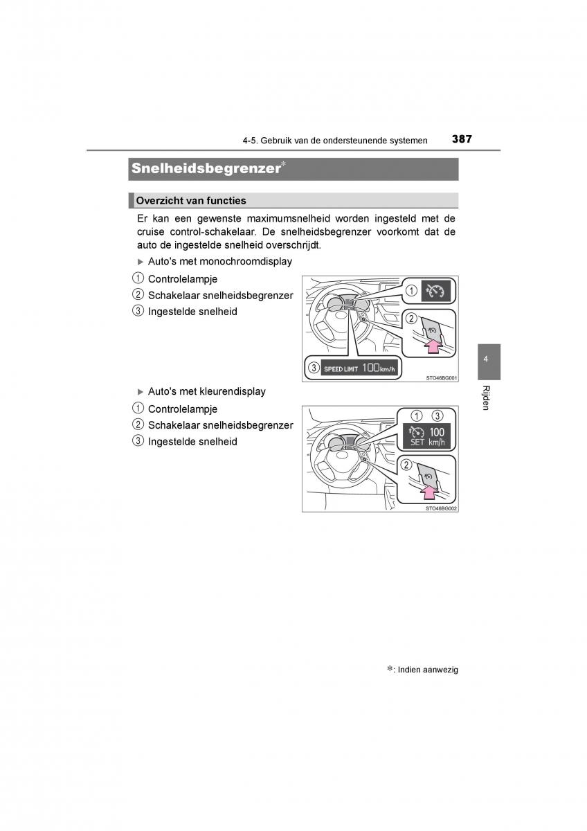 Toyota C HR handleiding / page 387