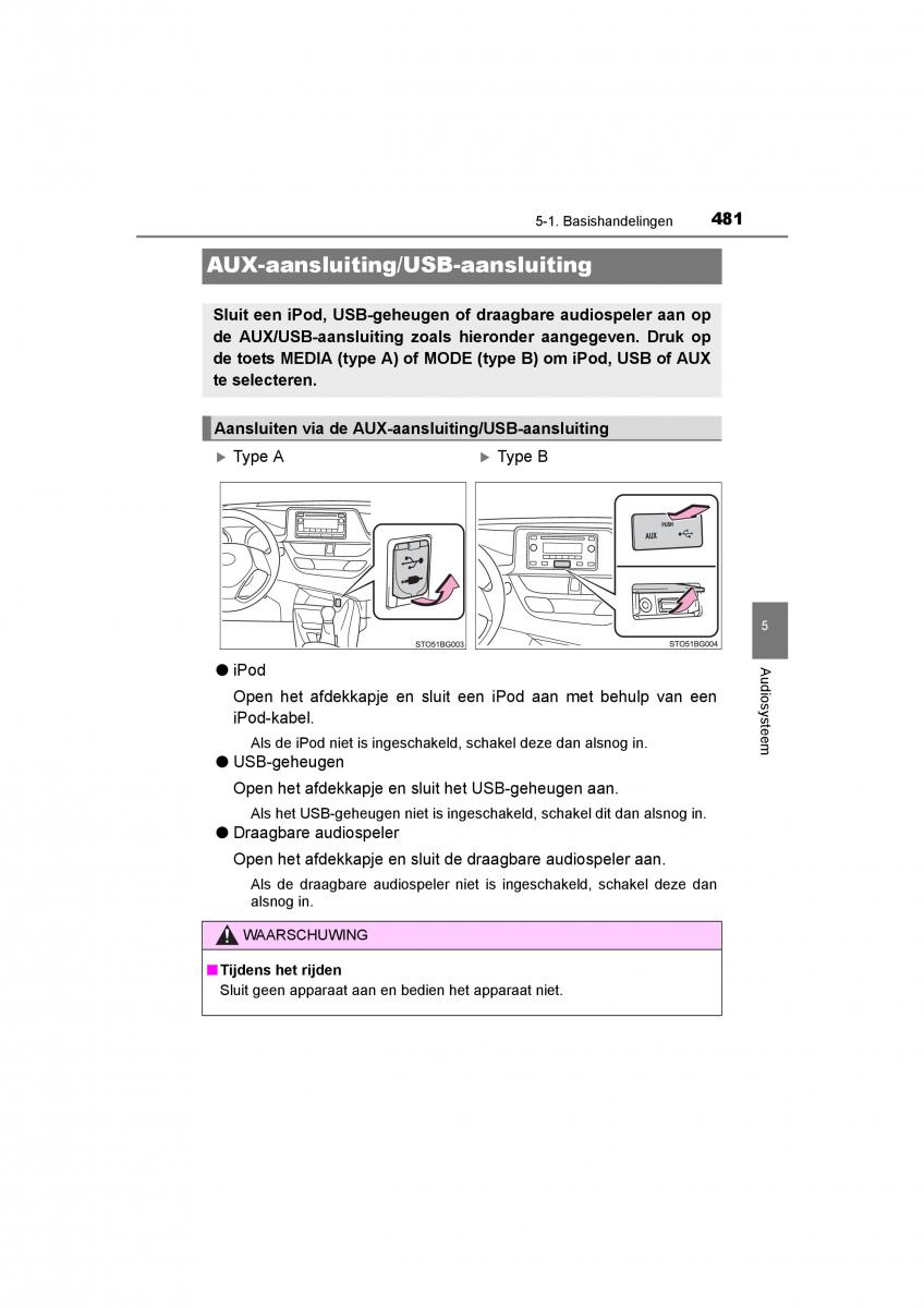 Toyota C HR handleiding / page 481