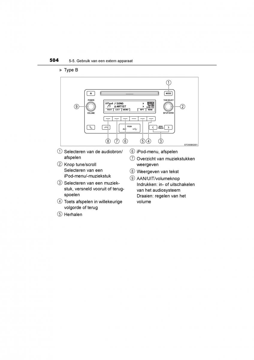 Toyota C HR handleiding / page 504