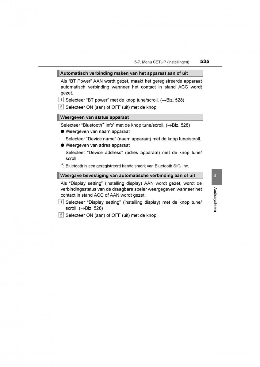 Toyota C HR handleiding / page 535