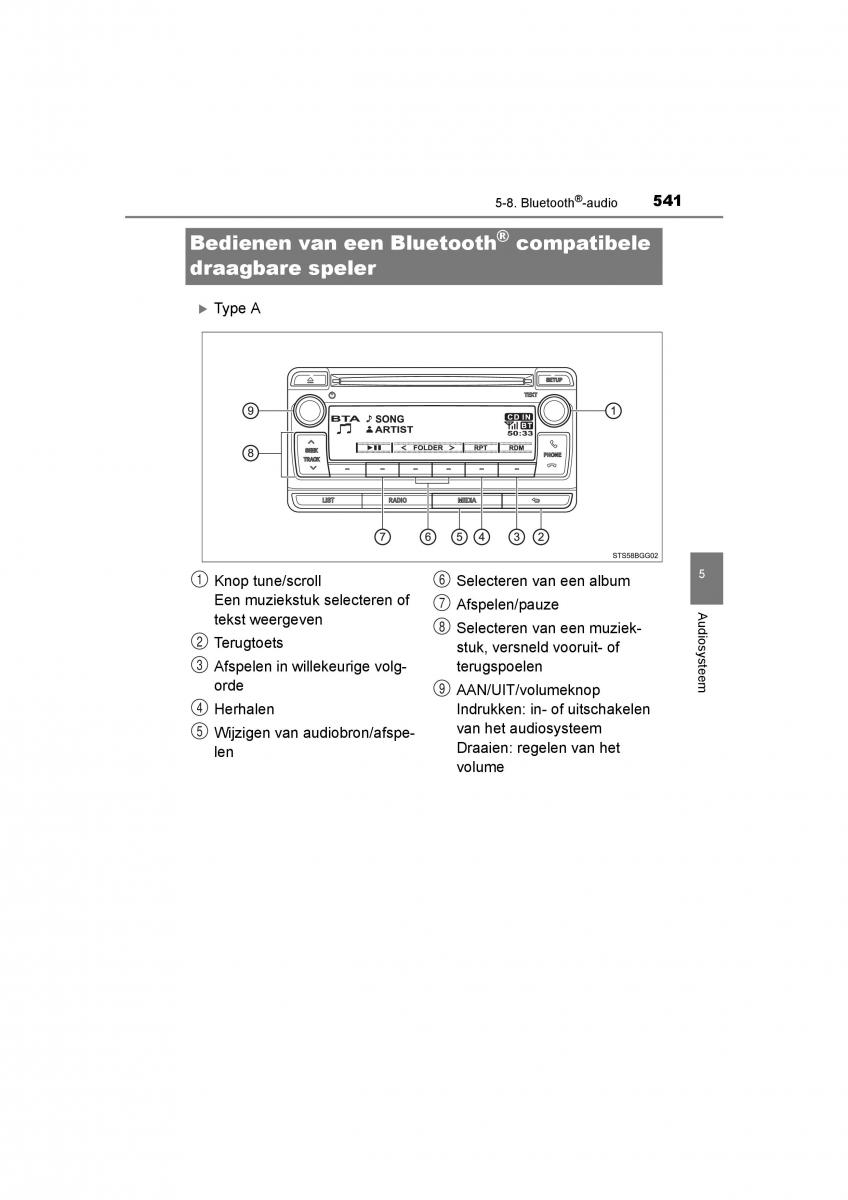 Toyota C HR handleiding / page 541