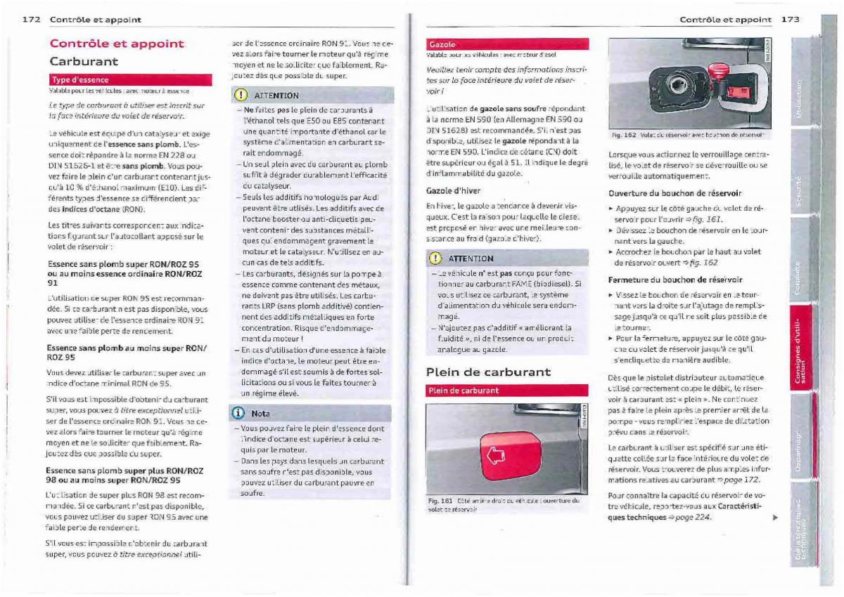 Audi Q3 manuel du proprietaire / page 87