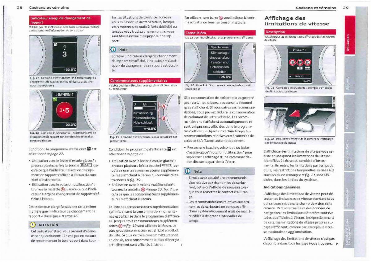 Audi Q3 manuel du proprietaire / page 15