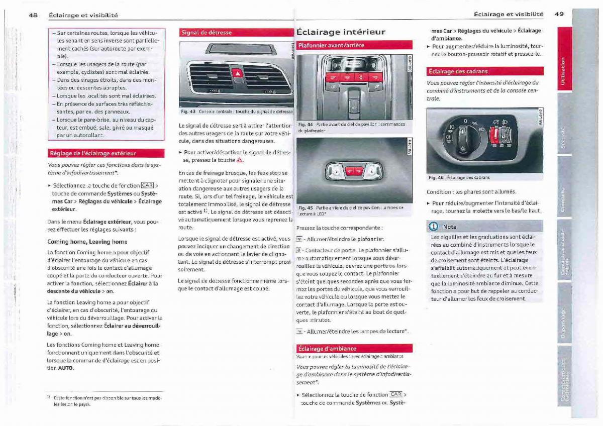 Audi Q3 manuel du proprietaire / page 25