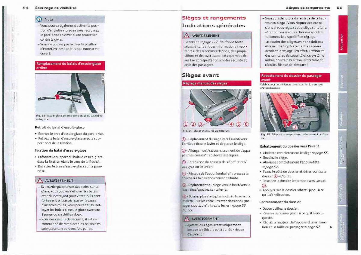 Audi Q3 manuel du proprietaire / page 28