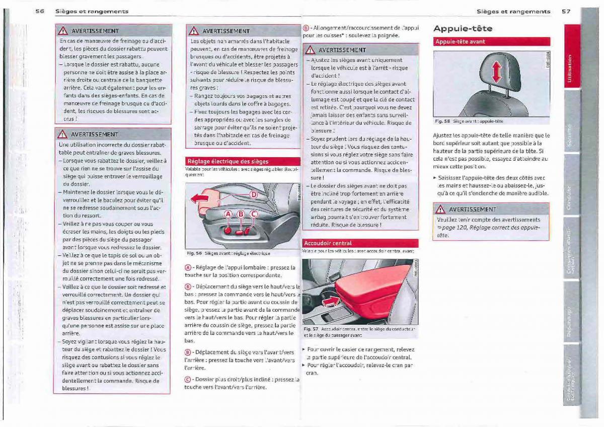 Audi Q3 manuel du proprietaire / page 29