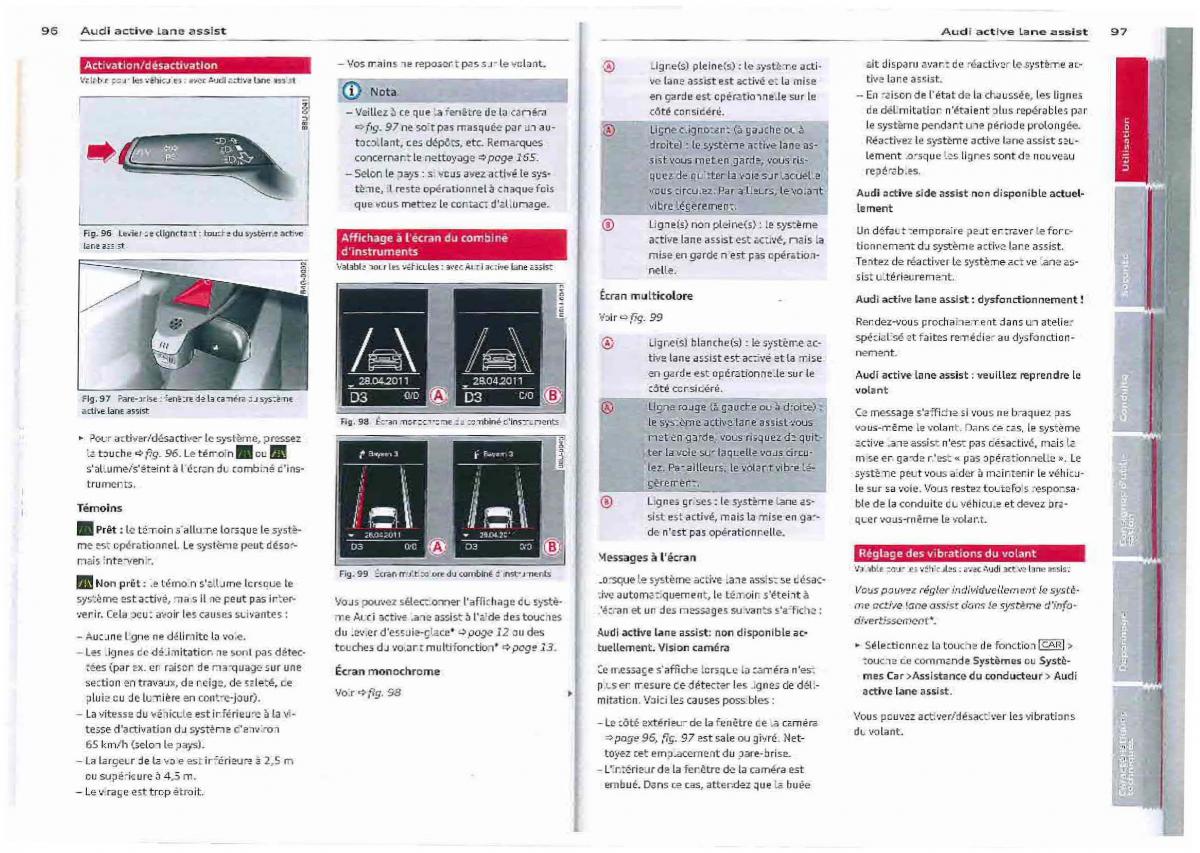 Audi Q3 manuel du proprietaire / page 49